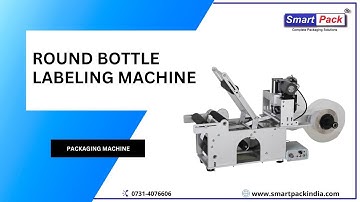 Round Bottle Labelling Machine with Batch Coder CONTACT- +91 9109108483