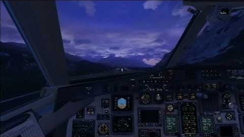 FSX: PMDG 4100 JetStream - Amazing Take off at Innsbruck