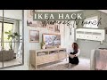 IKEA Hack - Hemnes TV Bench! Sanding and Staining IKEA Hemnes |  Emma Courtney Home