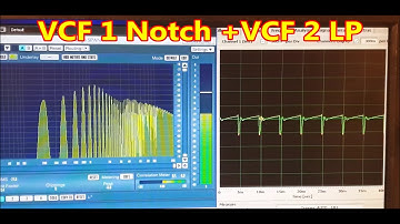 DIY analogue synth project (Dual Thankensteiner VCF mode test)