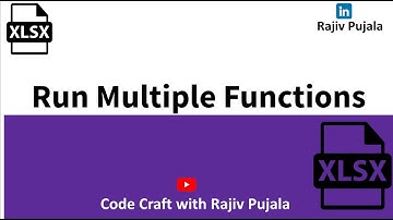 23. Run Multiple Macros in Excel with One Click Using Macros VBA: Boost Your Productivity!