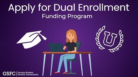 Dual Enrollment funding Application Video