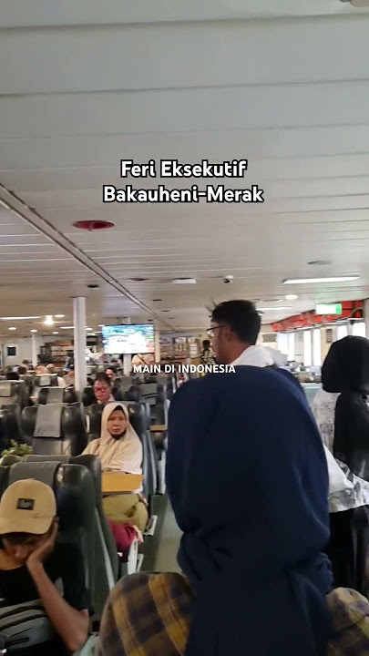kondisi bagian dalam kapal feri eksekutif bakauheni - merak #bakauheni #merak