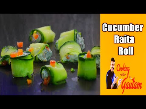 tasty-cucumer-raita-roll-|-finger-food