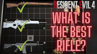 Resident Evil 4 Remake Best Rifle?