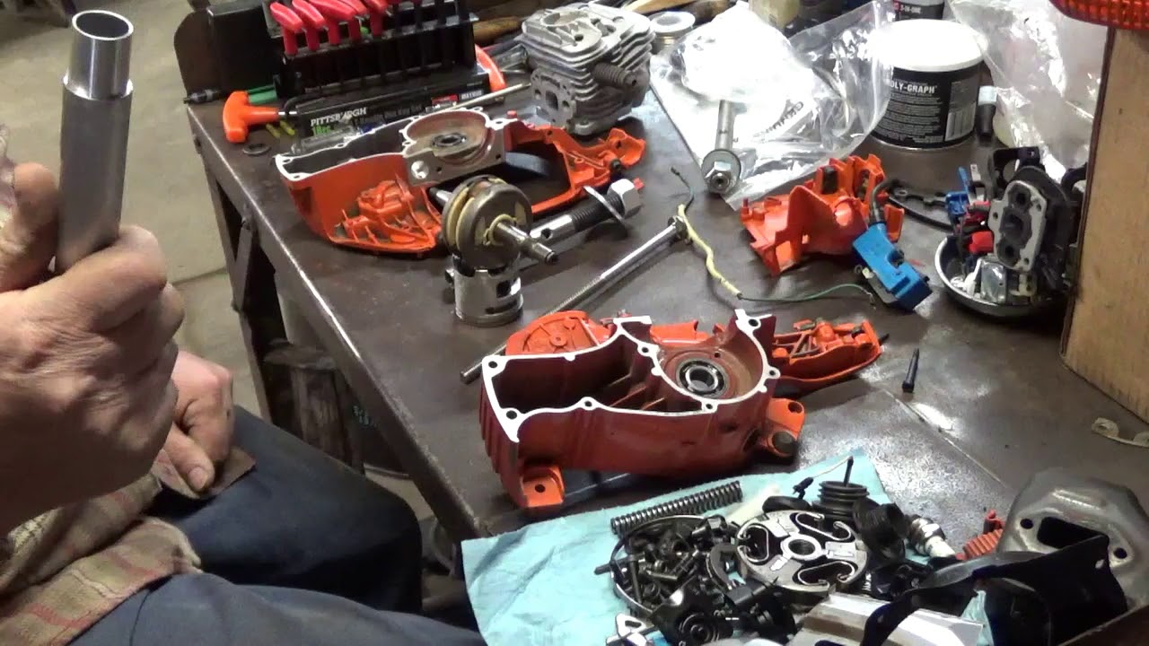 Husqvarna 575xp Video #1 