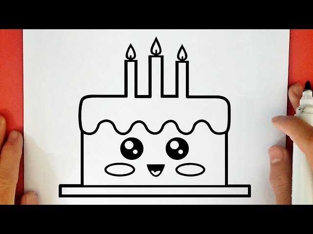Decoração de bolo de aniversário kawaii, desenho animado marinho