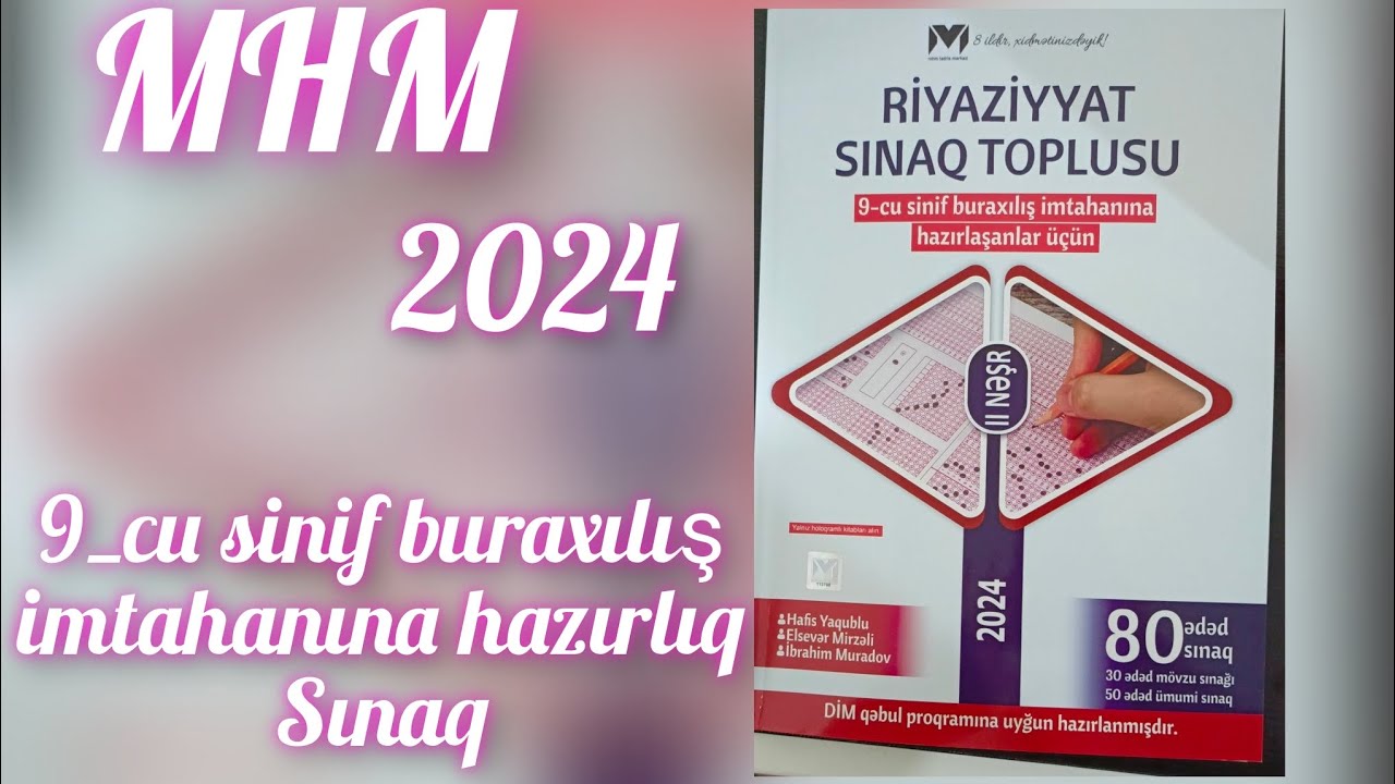 MHM...9_cu sinif buraxılış imtahanına hazırlıq .. Ümumi sınaq 3