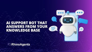 AI Customer Support Bot with RAG | RhinoAgents W1 Workflow Demo