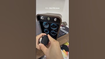 Hướng dẫn sử dụng hộp xoay tích cót đồng hồ cơ đơn giản. Z/L:086.998.6666 #watch #dongho #rolex