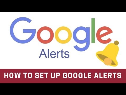 Google Alerts - How to set up and use Google Alerts