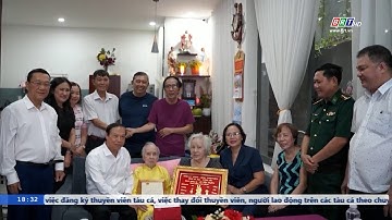 Lãnh đạo tỉnh thăm, chúc thọ các cụ 100 tuổi tại thành phố Vũng Tàu | BRTgo
