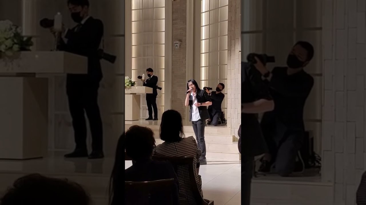 결혼식 축가 레전드 끝판왕 갓 김경호  대박!