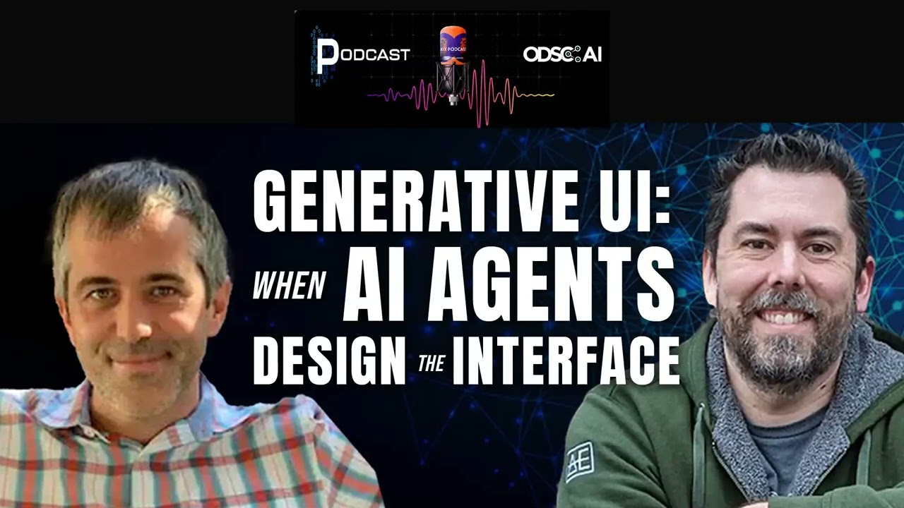 Generative UI: When AI Agents Design the Interface with Maxime Beauchemin and Evan Rusackas