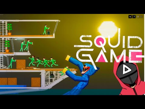 SQUID GAME / PLAY ON THE SHIP│PEOPLE PLAYGROUND