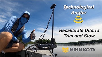 How to reset Ulterra Trim and Stow | Minn Kota | The Technological Angler