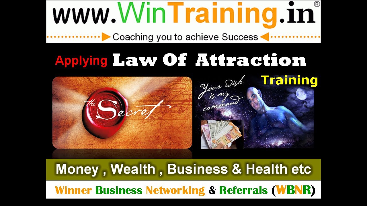 Law of Attraction - Money Workshop in Bangalore (7/8/2019)