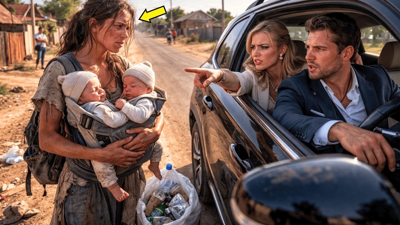 MILLONARIO DIVORCIADO LLEVABA A SU PROMETIDA A CASA — HASTA QUE VIO A SU EXESPOSA POBRE EN LA CALL