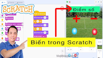 Biến trong Scratch - Thực hành bài tập | Trại Huấn Luyện Coder iif