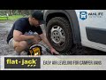 Flat-Jack - Simple and Easy Air Leveling for Camper Vans