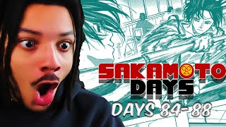 Sakamoto Days Manga Reading: THE DATABASE IS NOT WHAT I THOUGHT!! JCC MASSACRE?! - Days 84-88