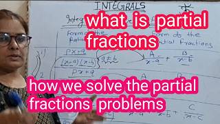 What is partial fractions||how we solve the problem based  on  partial fraction||integration