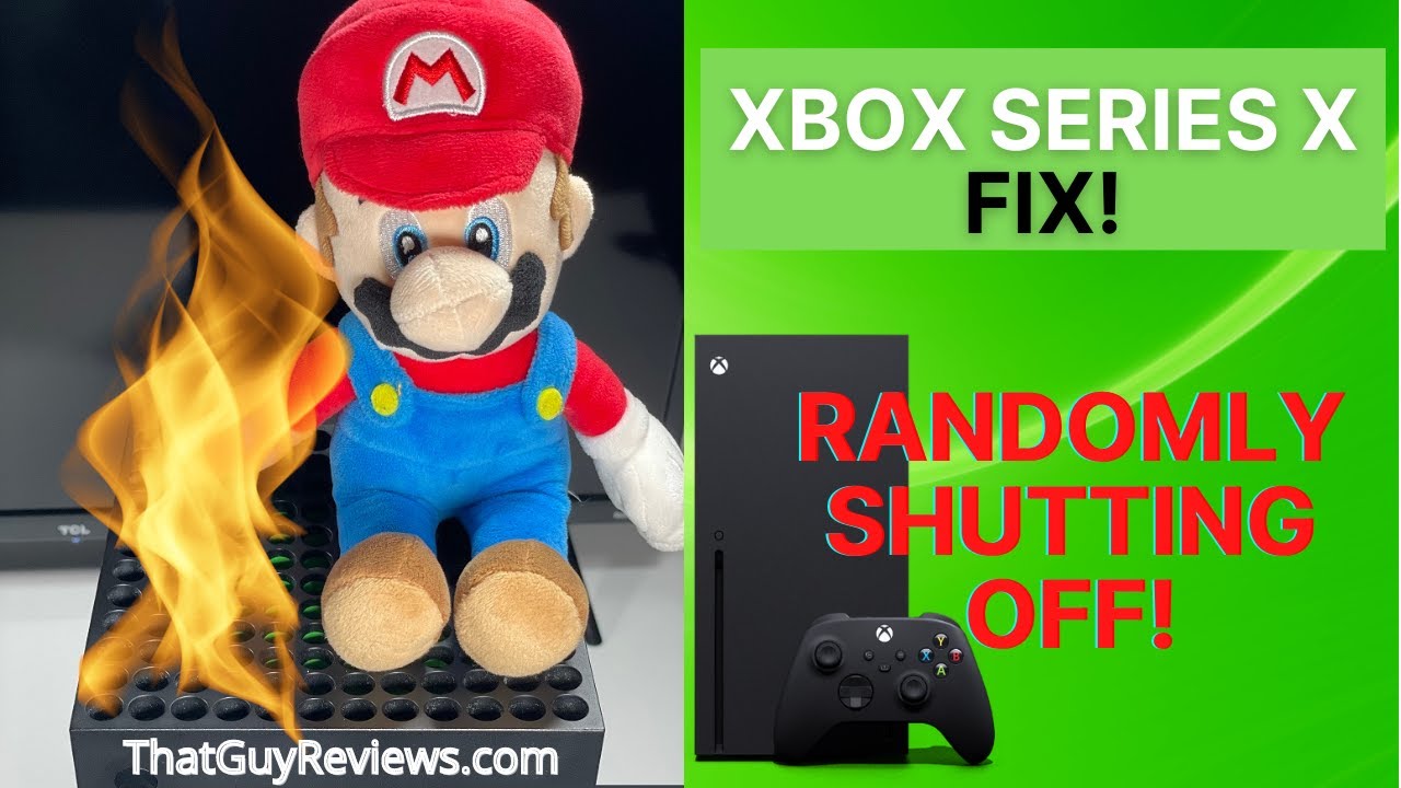 Xbox series x s just shutting off fix youtube
