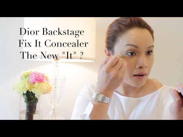 dior backstage fix it