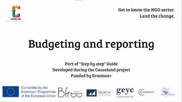 Budgeting and reporting