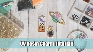 UV Resin Tutorial #1: Open Bezel Charms!