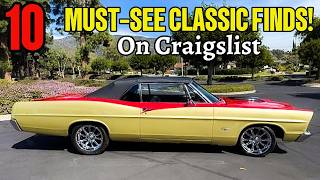 10 Incredible Classic Car Finds Just Listed on Craigslist