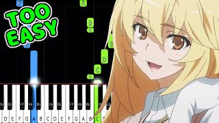 dual existence - A Certain Scientific Railgun T OP2 - EASY Piano Tutorial [animelovemen]