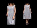 🌹 You don&#39;t have to be a tailor to sew this dress | cutting and sewing dress this way is easy