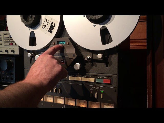 Tascam 38 Eight Track Reel to Reel. 