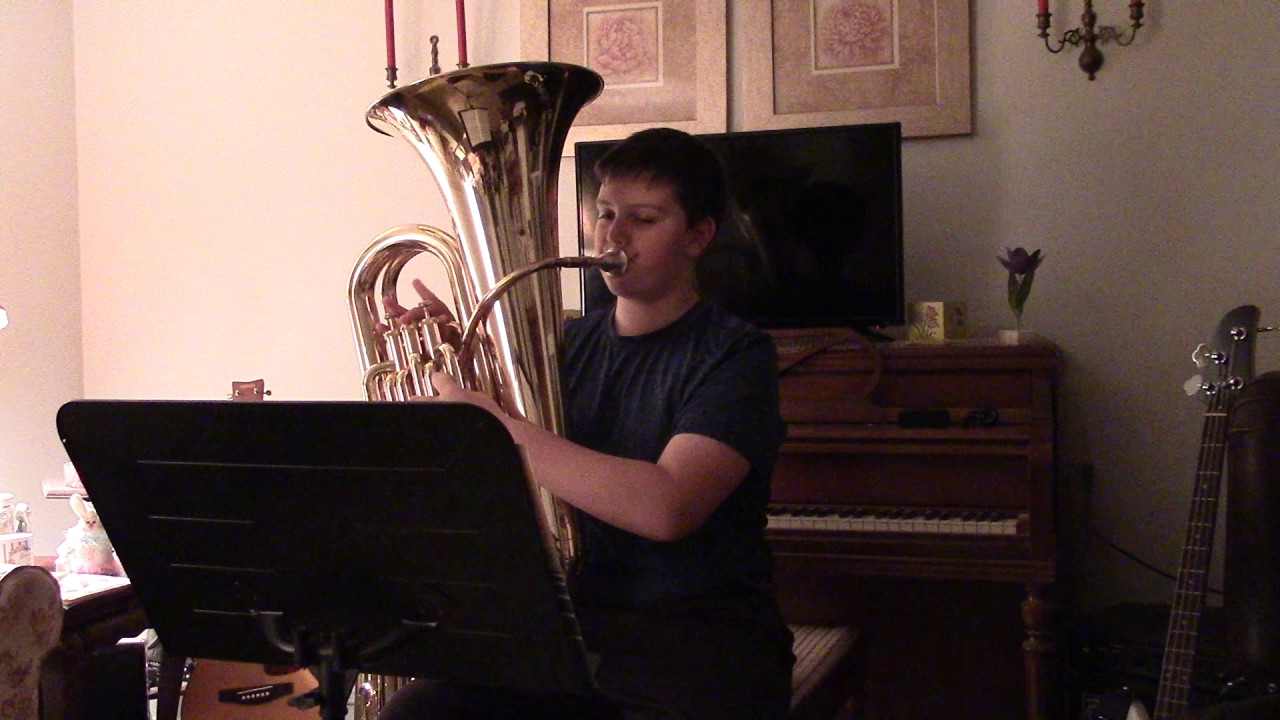 Jake Millett Tuba Audition Scales YouTube