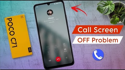 How to Fix Incoming Call Not Showing in Poco C71 / Poco C71 Call Screen OFF Ho Jata Hain