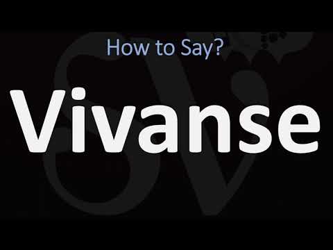 How to Pronounce Vivanse? (CORRECTLY)