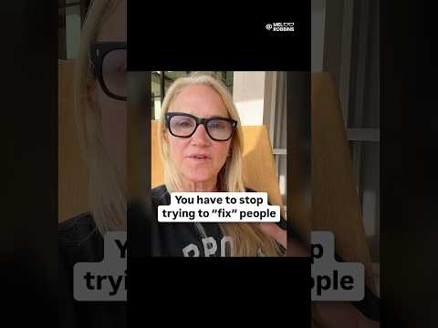You have to stop trying to "fix" people | Mel Robbins #Shorts