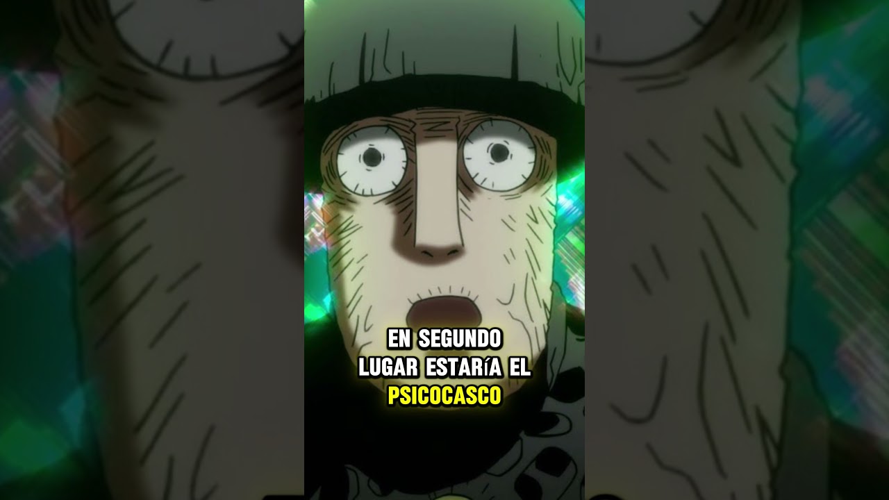 cuales son los personajes mas fuertes de mob psycho  