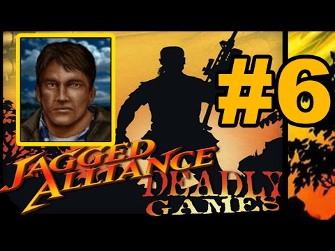 Видео: Прохождение Jagged Alliance Deadly Games #6 - с комментариями