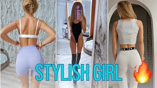 🍑 HOTTEST DRESS UP EVER  Try-on haul 🍑 Stylish girls try on haul dress mini skirt
