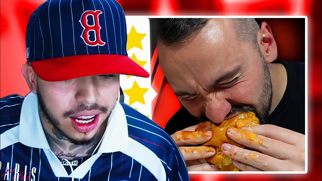 WESTCOL REACCIONA A ELXOKAS PROBANDO SUS HAMBURGUESAS 