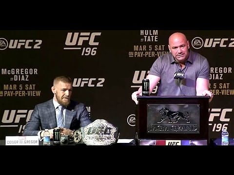 UFC 196: McGregor vs. Diaz Pre-Fight Press Conference (FULL)