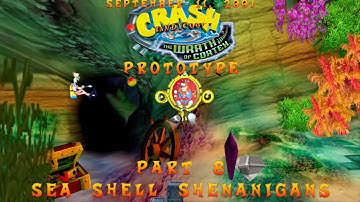 Crash Bandicoot The Wrath of Cortex Prototype: (September 11, 2001) Part 8: Sea Shell Shenanigans