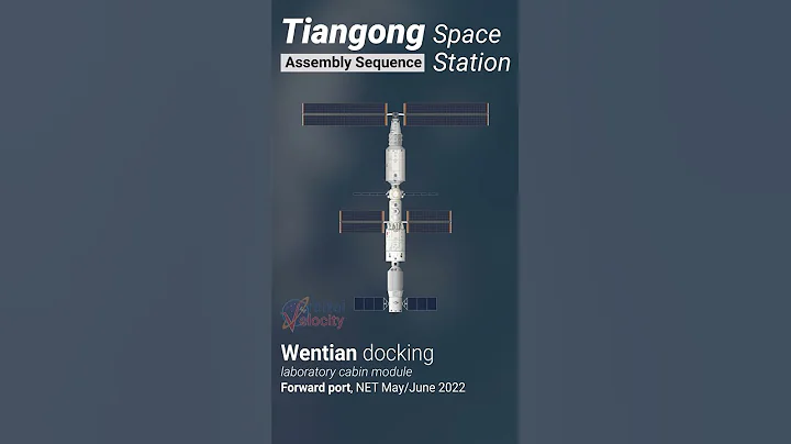 Chinese Tiangong Space Station Assembly Sequence | #shorts - DayDayNews