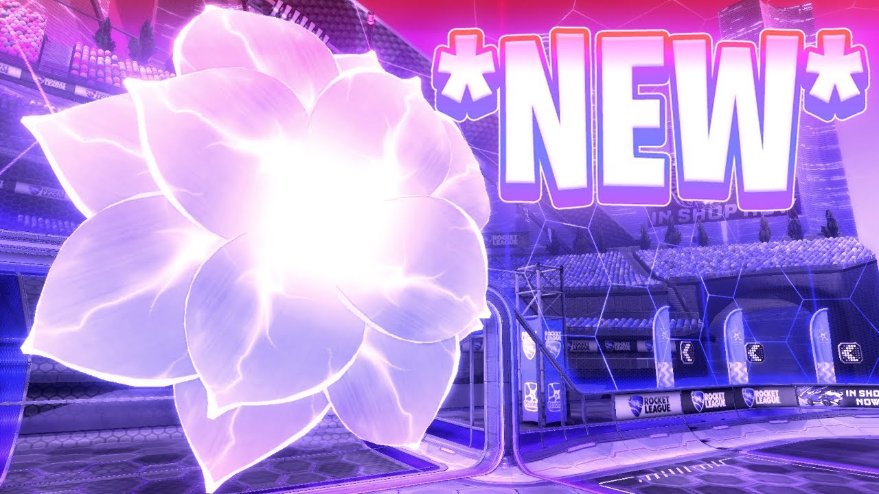 THE *NEW* LOTUS BLOOM GOAL EXPLOSION IN ROCKET LEAGUE! (Season 10