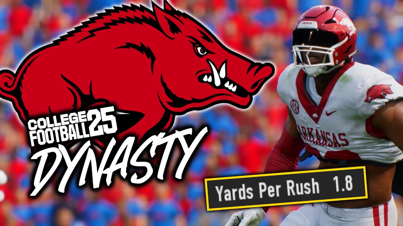 This Defense Is Legit! | College Football 25 Arkansas Dynasty - YouTube