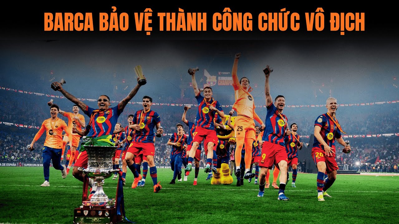 El Classico Tập 2 Mùa 2025/26 Kết Thúc Với Chức Vô Địch Cho Barcelona