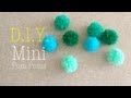 How To Make Pom Poms Out Of Yarn