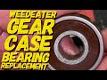 WEED EATER GEAR CASE REPAIR / INSPECTION AND BEARING REPLACEMENT
